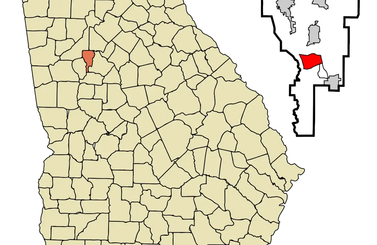 Irondale, Georgia location map