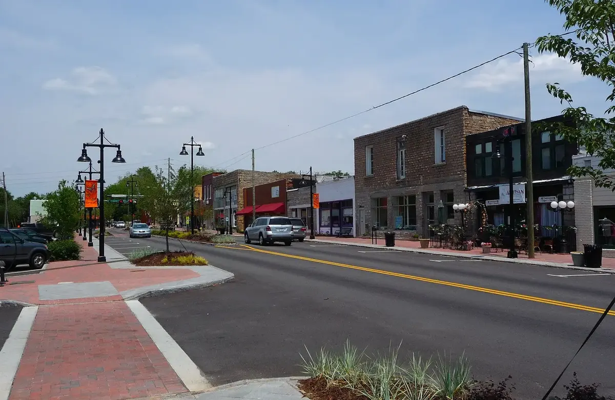 Downtown Stone Mountain, Georgia